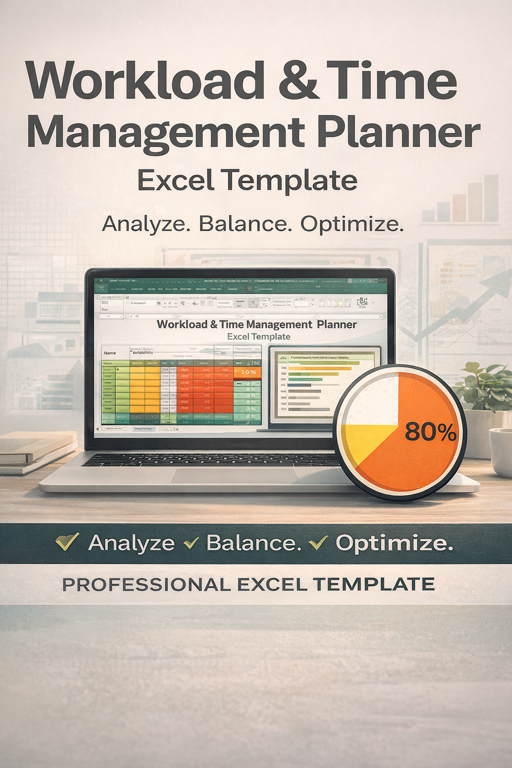 Workload Diagnostic System — Excel-Based Time & Capacity Planner